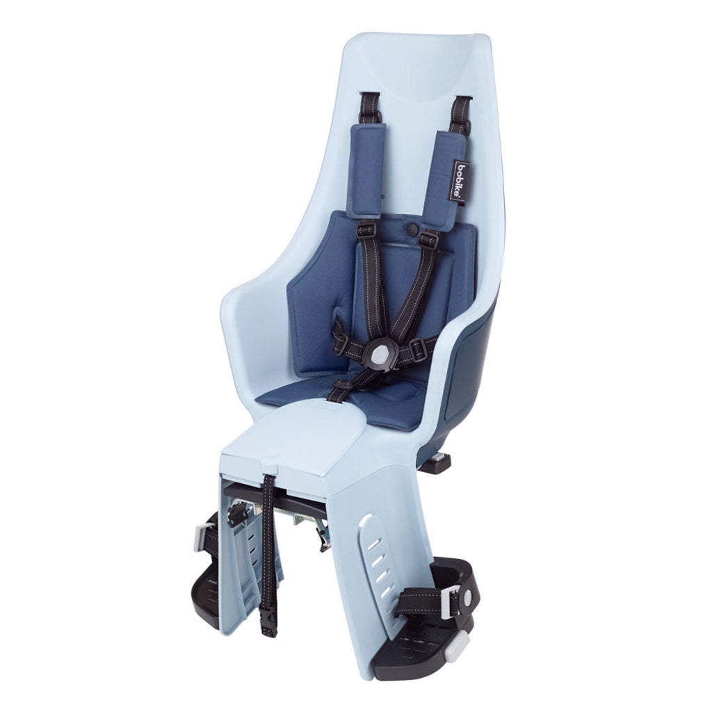 Achterzitje Bobike Exclusive Maxi Plus Led - Dragerbevestiging Denim Deluxe Achterzitje Bobike Exclusive Maxi Plus Led - Dragerbevestiging Denim Deluxe